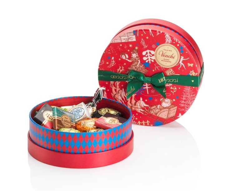 Christmas Small Round Hamper